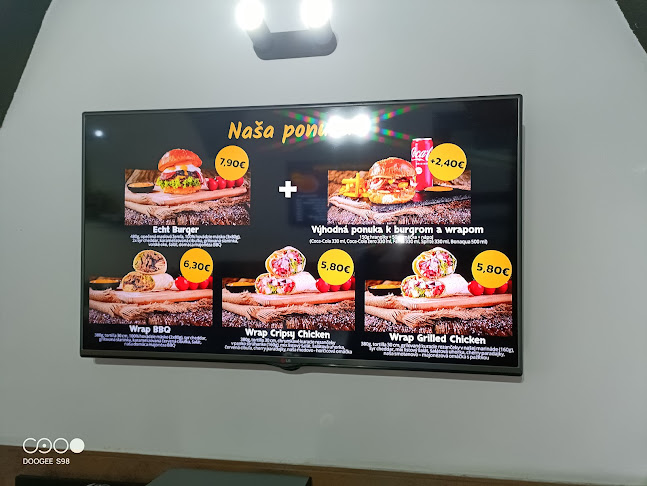 Echt Burger - Gastronómia a pohostinstvo