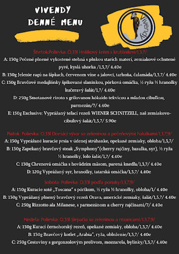 Reštaurácia Vivendy - Nové Mesto