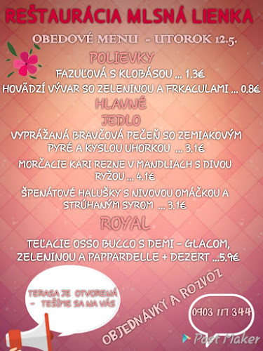 Reštaurácia Mlsná lienka - Kráľová