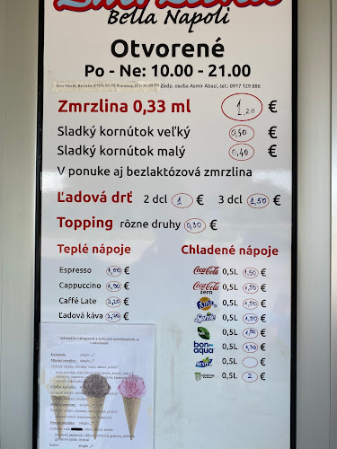 Zmrzlina Bella Napoli
