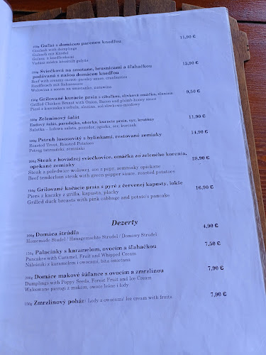 Comentarii opinii despre Goralská reštaurácia u Petrika