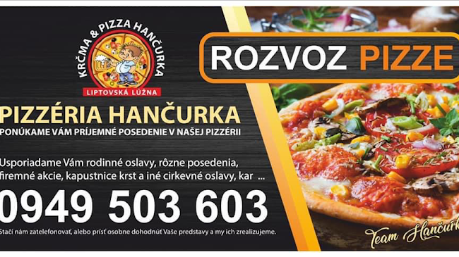 Opinii despre Krčma&Pizza u Hančurky Liptovska Lúžna în Liptovská Lúžna - Gastronómia a pohostinstvo