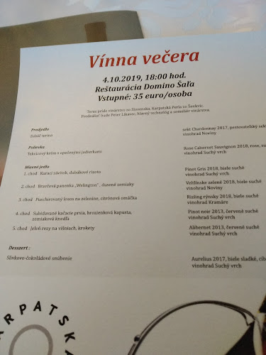 Opinii despre Domino în Šaľa - Gastronómia a pohostinstvo