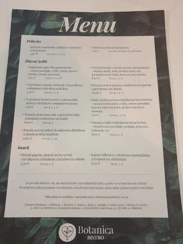 Botanica bistro - Dolný Kubín