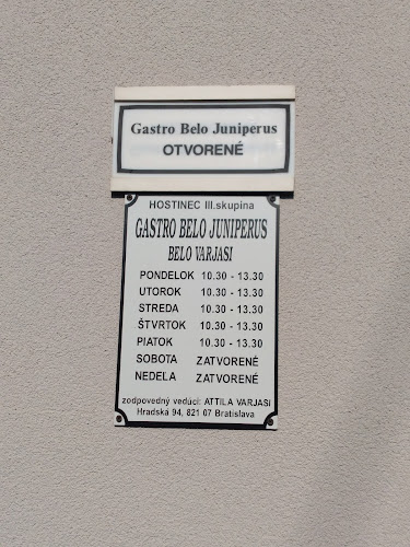 Gastro Belo Juniperus