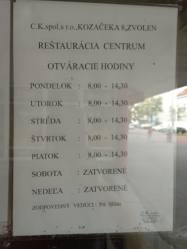Reštaurácia Centrum