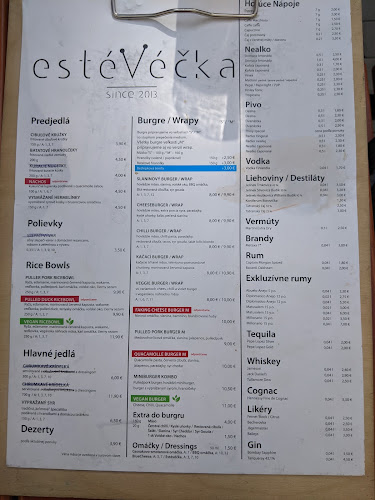 Estévéčka - Gastronómia a pohostinstvo