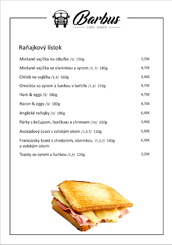 Barbus cafe & snack - Banská Bystrica