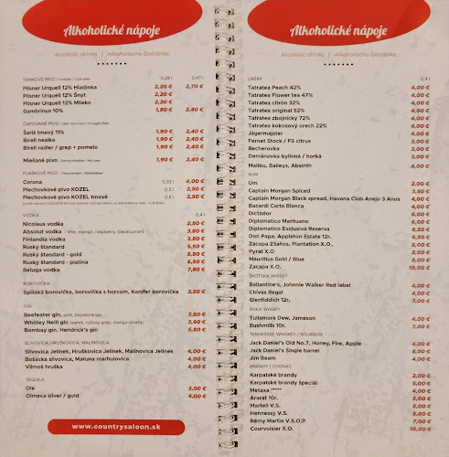 Country Saloon - Gastronómia a pohostinstvo