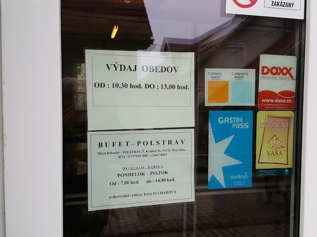 Polstrav - Gastronómia a pohostinstvo