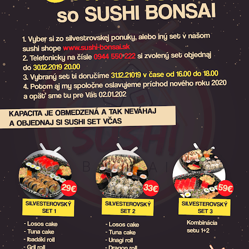 Sushi Bonsai - Gastronómia a pohostinstvo