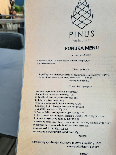 PINUS restaurant - Liptovský Mikuláš