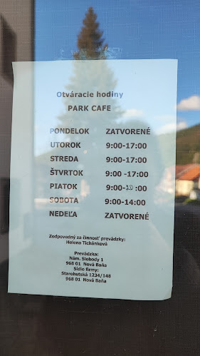 Park Cafe - Nová Baňa