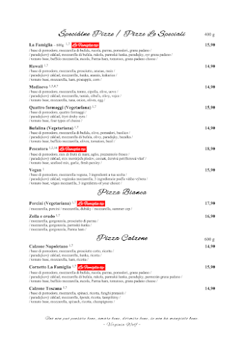 Opinii despre La Famiglia Tatry în Vysoké Tatry - Gastronómia a pohostinstvo