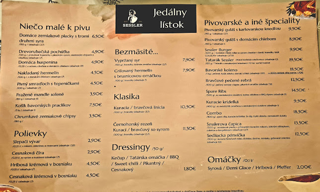 Sessler - Gastronómia a pohostinstvo