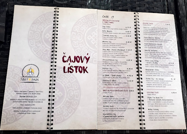 Čajovňa v Tibet Parku - Nové Zámky