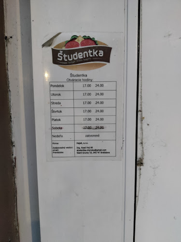 Comentarii opinii despre Študentka