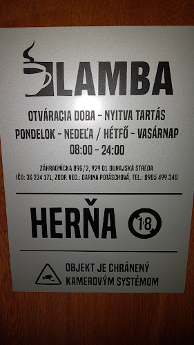 Lamba cafè - Gastronómia a pohostinstvo