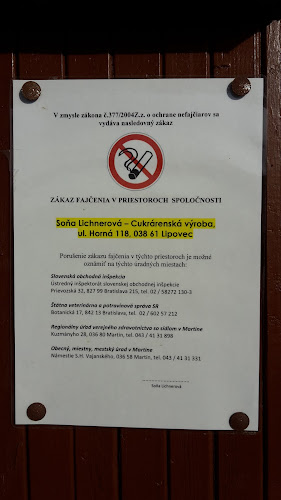 Cukrárenská vyrobňa - Lipovec