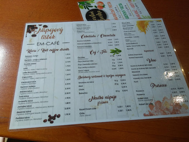Opinii despre Em café în Banská Bystrica - Gastronómia a pohostinstvo