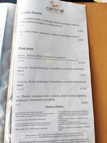 Comentarii opinii despre Central Café and restaurant