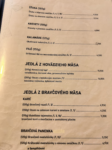 Opinii despre Zlatý Sivoň în Kremnica - Gastronómia a pohostinstvo