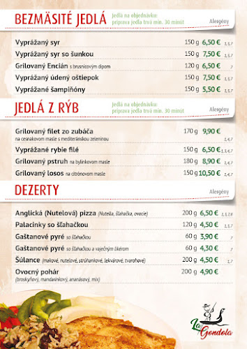 Opinii despre La Gondola în Veča - Gastronómia a pohostinstvo