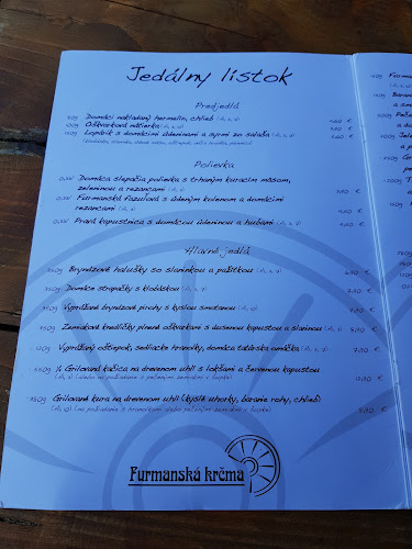 Comentarii opinii despre Furmanská krčma