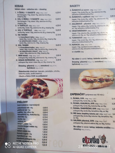 Erzetko - Gastronómia a pohostinstvo