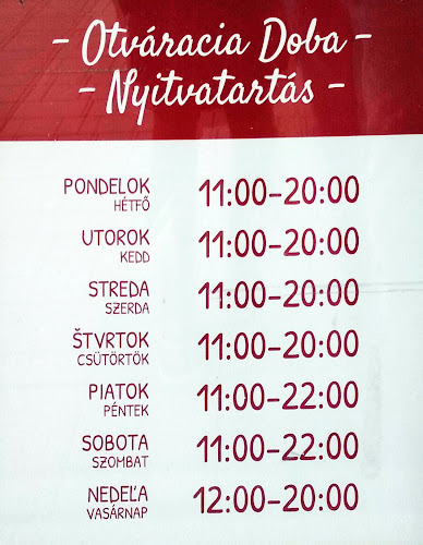 Opinii despre NYC Burger în Štúrovo - Gastronómia a pohostinstvo