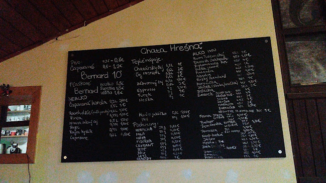 Chata Hrešná - Gastronómia a pohostinstvo