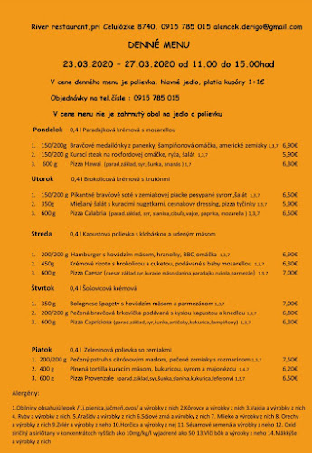 River Restaurant - Žilina