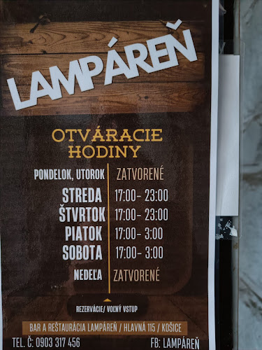 Opinii despre Lampáreň event Bar & Disco Restaurant în Košice - Gastronómia a pohostinstvo
