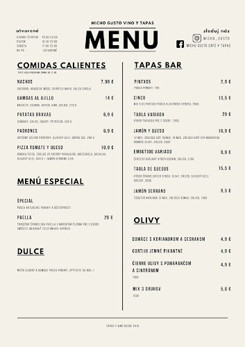 Opinii despre Micho Gusto café y tapas în Petržalka - Gastronómia a pohostinstvo