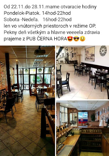 PUB Černá Hora - Gastronómia a pohostinstvo