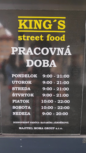 Comentarii opinii despre King's street food burger