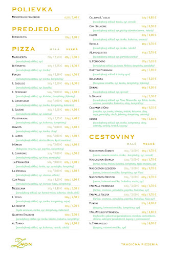 Opinii despre Pizzeria Zvon în Košice - Gastronómia a pohostinstvo