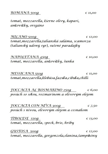 Pizzeria Leone - Sekčov
