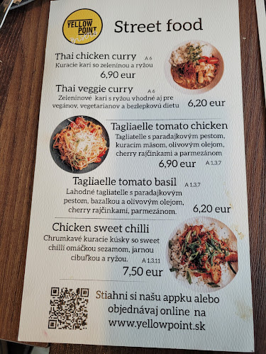 Opinii despre Yellow Point Bistro în Dubnica nad Váhom - Gastronómia a pohostinstvo