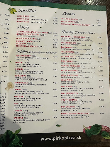 Opinii despre Pizzeria PIRKO în Bratislava - Gastronómia a pohostinstvo