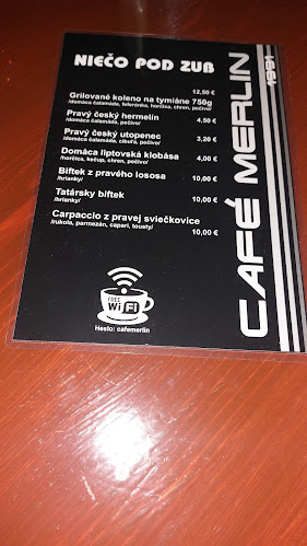 Opinii despre café MERLIN Ružomberok în Ružomberok - Gastronómia a pohostinstvo