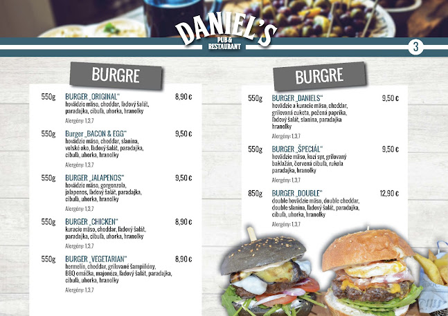 Opinii despre Daniels Pub & Restaurant în Dúbravka - Gastronómia a pohostinstvo