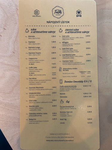 Talks kaviaren - Staré Mesto