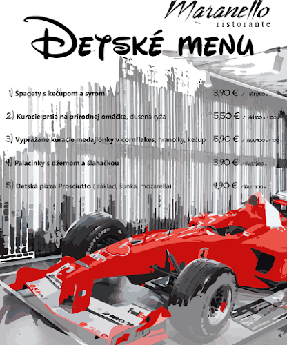 Maranello Ristorante - Gastronómia a pohostinstvo