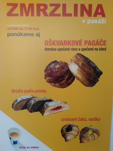 Pagáče a zmrzlina v pasáži - Gastronómia a pohostinstvo