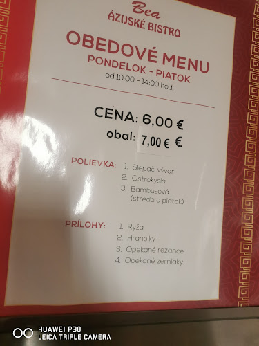 Azijske bistro bea - Holíč