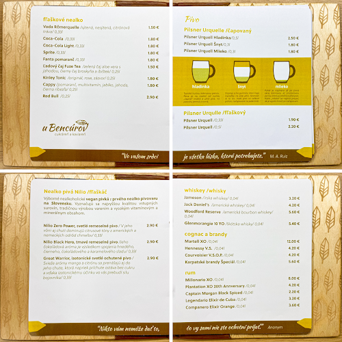 Kaviareň u Bencúrov