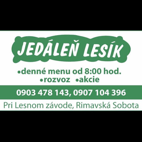 Jedáleň LESÍK - Rimavská Sobota