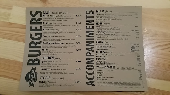Burgráreň - Gastronómia a pohostinstvo