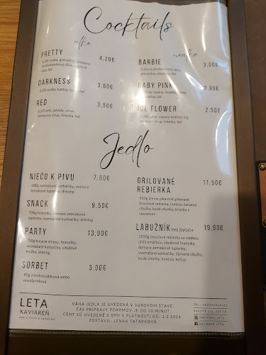 Opinii despre Kaviareň Letá în Skalité - Gastronómia a pohostinstvo